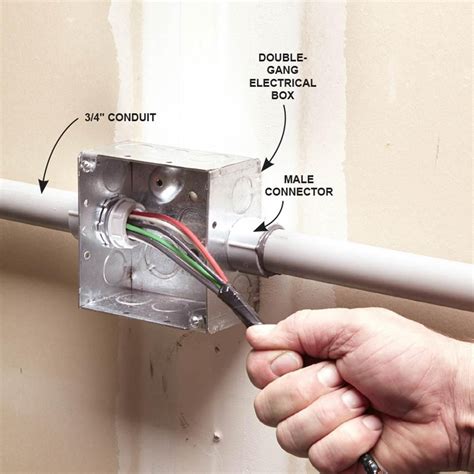 why is power work inside metal boxes and conduit|metal electrical box problems.